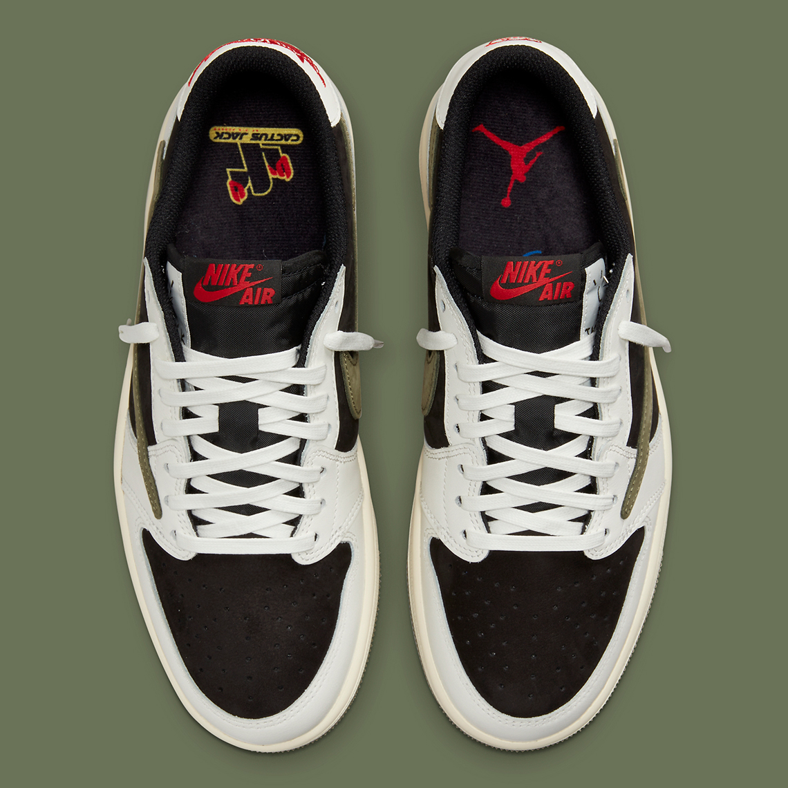 Travis Scott và Jordan Brand phối hợp phát hành đôi giày Air Jordan 1 Low mới: Olive - 7