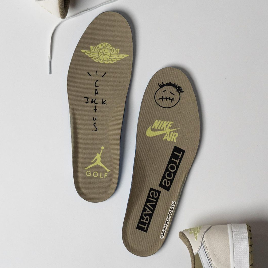 Travis Scott x Air Jordan 1 Low Golf 'Olive': Siêu phẩm đặc biệt sẽ ra mắt vào mùa thu này! - 10