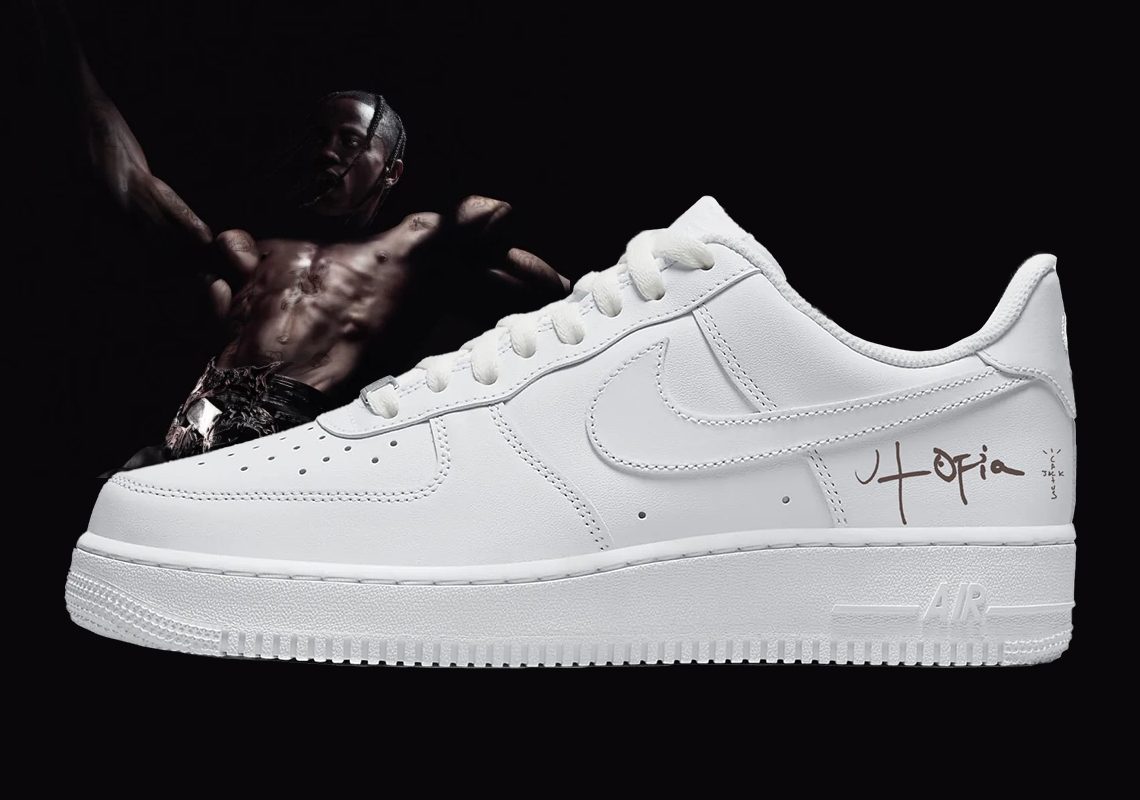 Travis Scott x Nike Air Force 1 Utopia: Phiên bản đặc biệt kỷ niệm album mới!  - 1