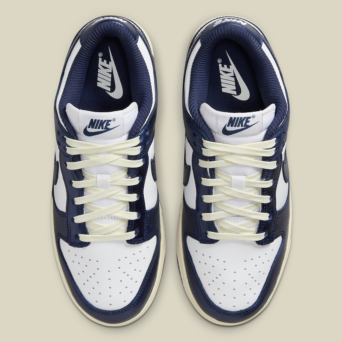 Tuyển tập Nike Dunk Low Vintage quay trở lại với màu Navy - 4