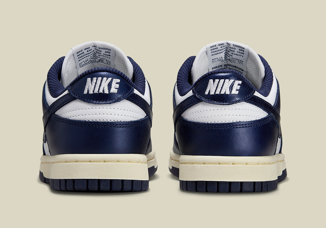 Tuyển tập Nike Dunk Low Vintage quay trở lại với màu Navy - 5