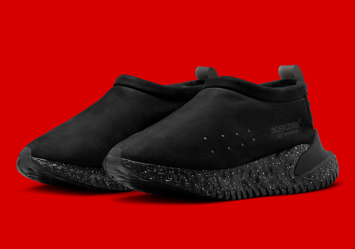 UNDERCOVER và Nike hợp tác ra mắt phiên bản Moc Flow mới với màu sắc đen chủ đạo - 2