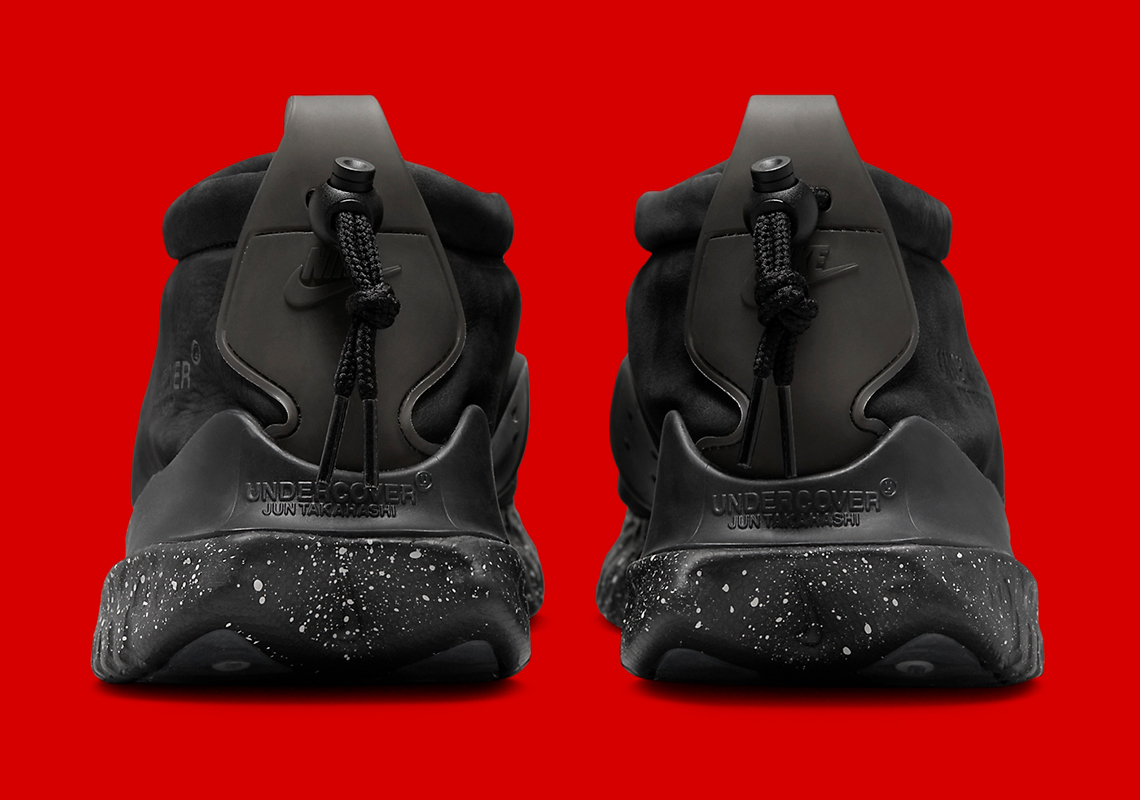 UNDERCOVER và Nike hợp tác ra mắt phiên bản Moc Flow mới với màu sắc đen chủ đạo - 6