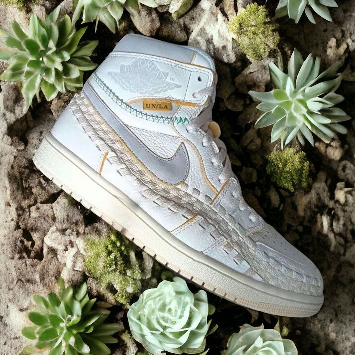 Union LA và Air Jordan 1 phối màu mới: Kết hợp độc đáo với Air Footscape Woven - 2