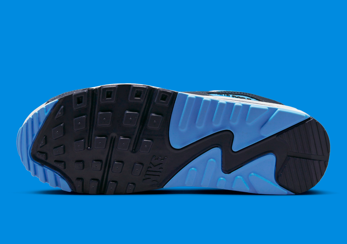 University Blue và Dark Obsidian kết hợp với nhau trên Nike Air Max 90 này - 6