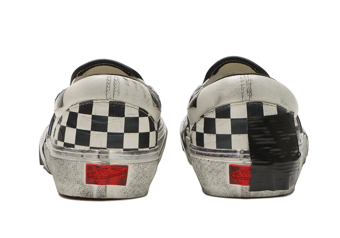 Vans Slip-On Phiên Bản Mới với Phong Cách Pre-Distressed - 5