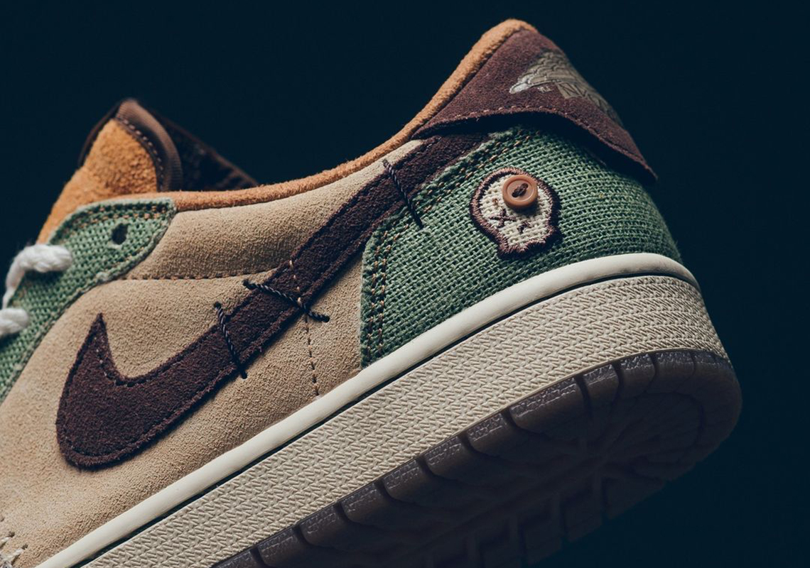 Zion Williamson x Air Jordan 1 Low OG Voodoo phát hành vào ngày mai - 3